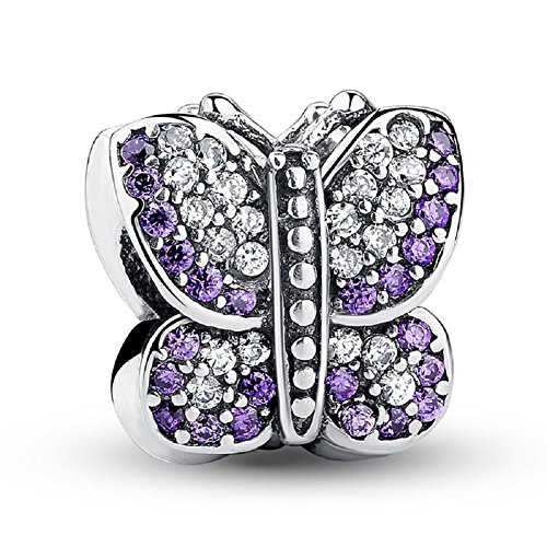 3D Butterfly Pandora Charm