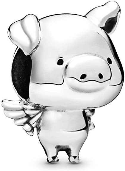 Little Pig Pandora Charm actual image