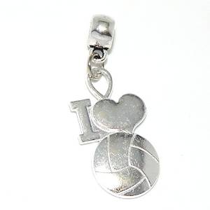 Pandora 3D Volleyball Dangle Charm actual image