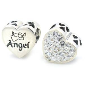 Pandora Angel Heart Bead actual image