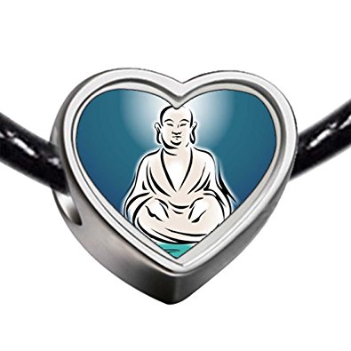 Pandora Buddha With Lotus Heart Charm