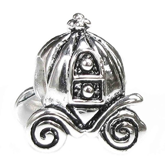 Pandora Cinderella Pumpkin Carriage Charm actual image