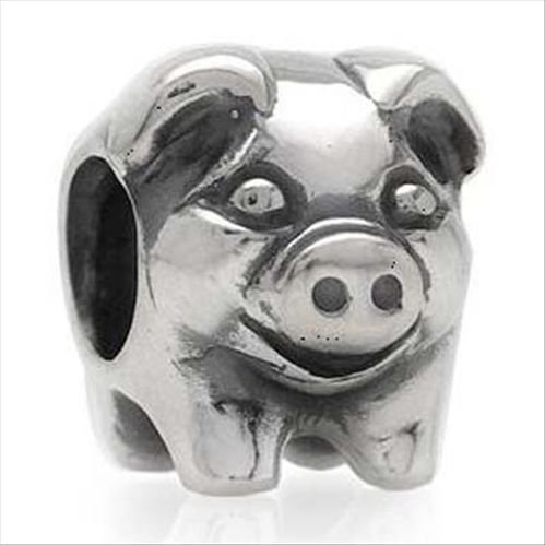 Pandora Cute Small Dangle Pig Charm