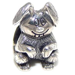 Pandora Easter Bunny Charm actual image