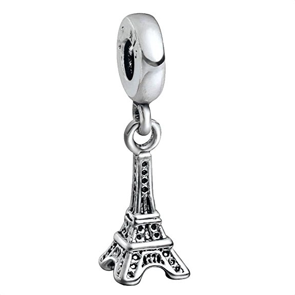 Pandora Eiffel Tower of Paris Bead actual image