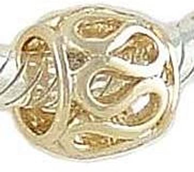 Pandora Gold Plated Gilded Cage Charm actual image