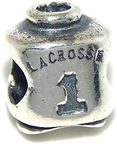 Pandora Lacrosse Jersey Charm actual image