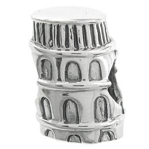 Pandora Leaning Tower Charm actual image