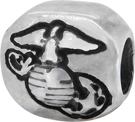Pandora Marines Emblem Charm actual image