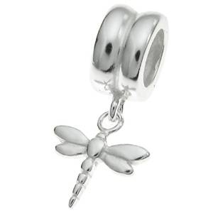 Pandora Movable Tail Dragonfly Charm actual image