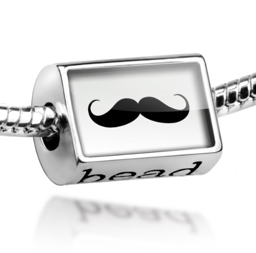 Pandora Mustache Charm actual image