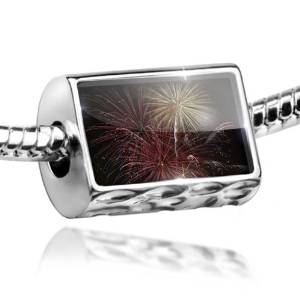 Pandora New Year Fireworks Charm actual image
