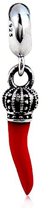 Pandora Red Hot Chili Pepper Charm actual image