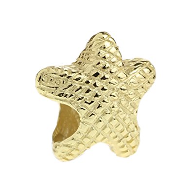 Pandora Rose Gold Plated Starfish Charm actual image