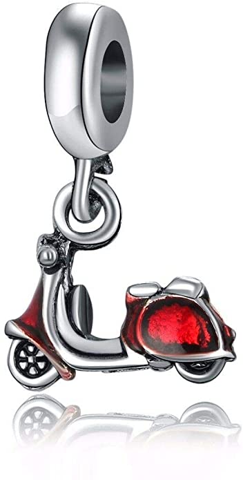 Pandora Scooter Charm actual image