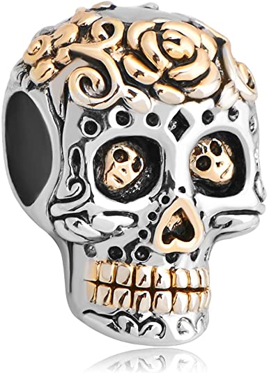 Pandora Skull With Teeth Charm