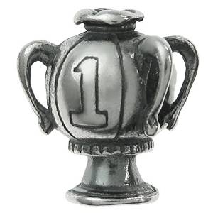 Pandora Worlds Number 1 Trophy Charm actual image